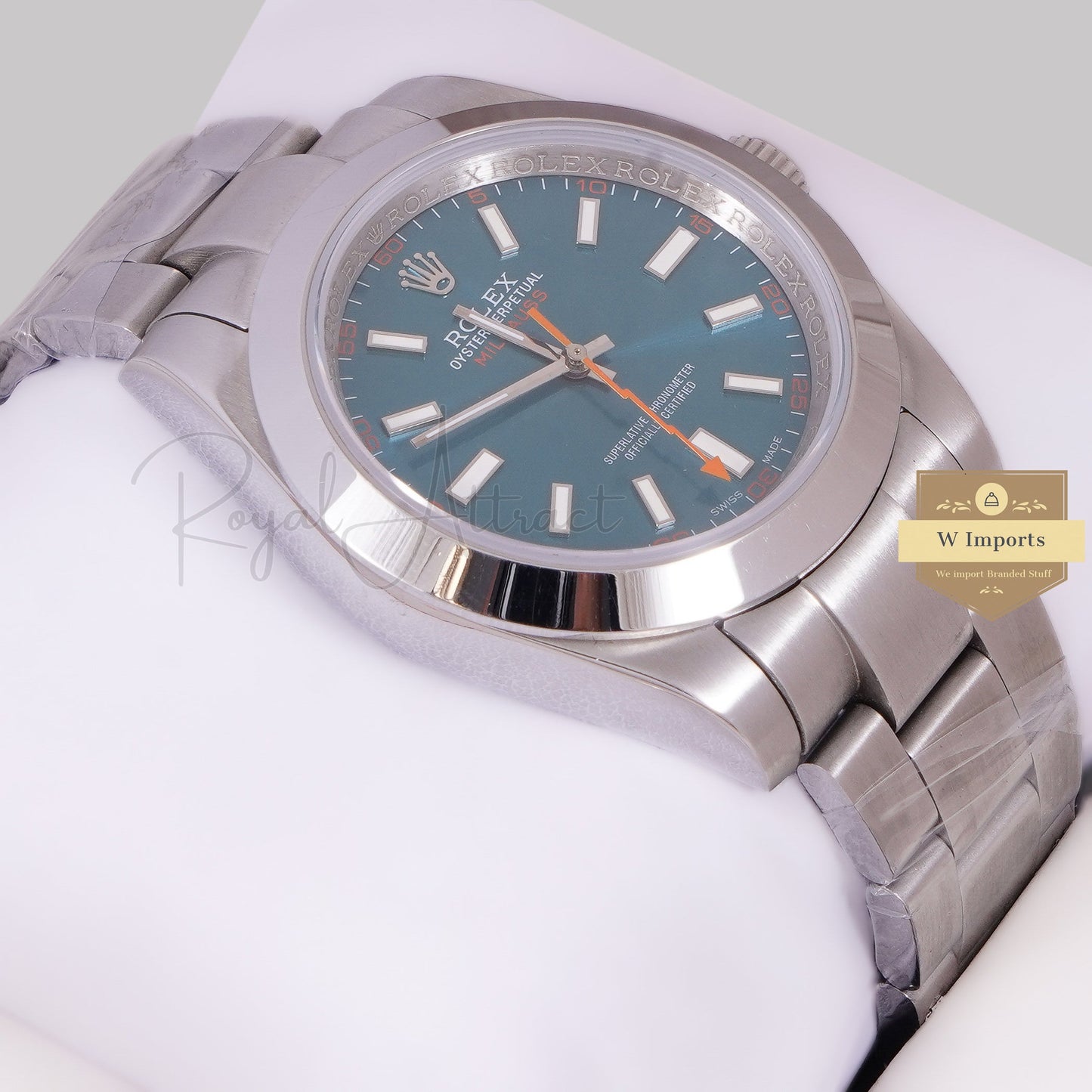 LATEST COLLECTION 41 SILVER WITH SEA GREEN DIAL AUTOMATIC WATCH ZR FACTORY