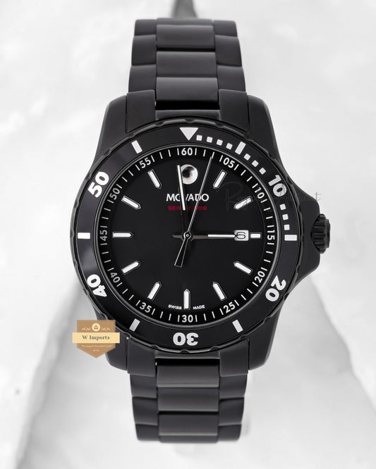 Latest Collection All Black With Dial Chain Watch