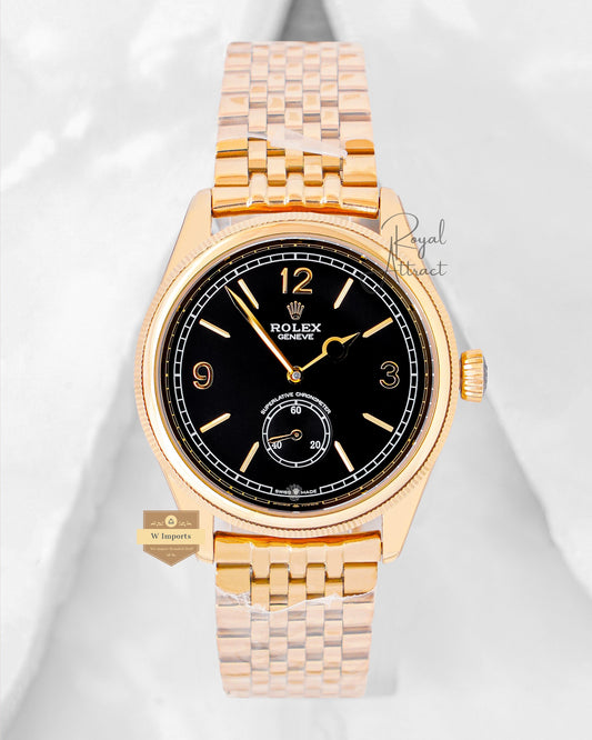 New Collection 39 Yellow Gold With Black Dial V3 Made