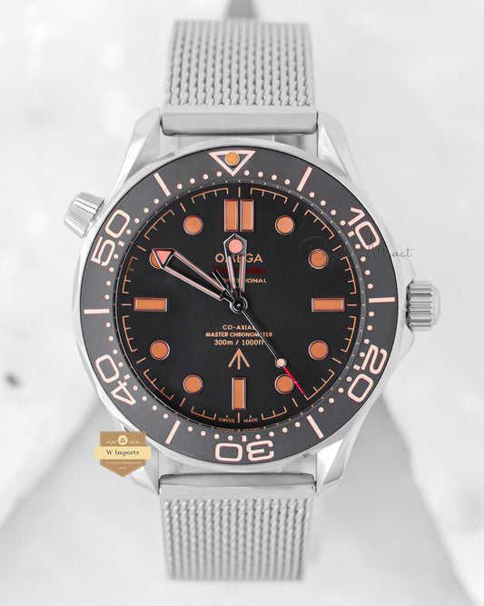 Latest Collection Silver With Black Dial Automatic Watch