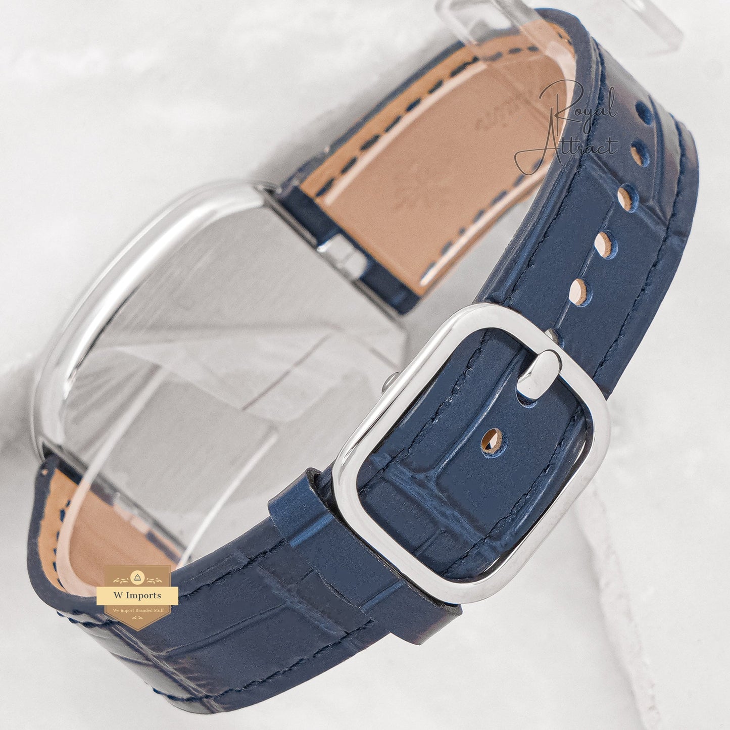 Super Premium Collection Silver Case With Blue Dial Automatic Watch