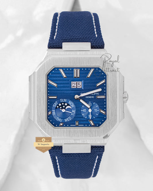 Latest Super Premium Collection Silver Case With Blue Dial Automatic Watch