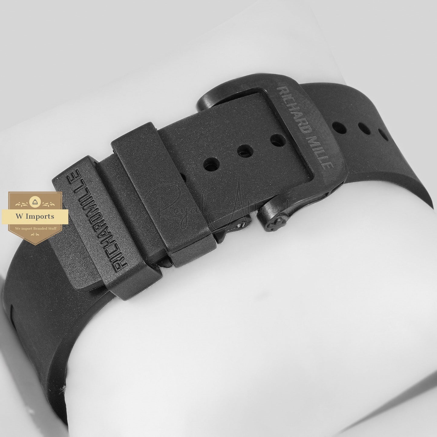 Latest Collection Chronograph Black Case & Rubber Strap