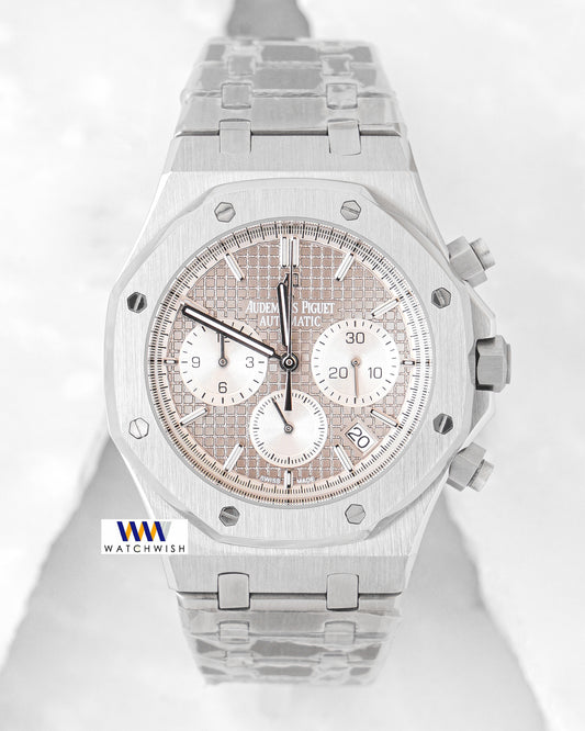 Latest Collection Chronograph All Silver With Dial Chain Watch