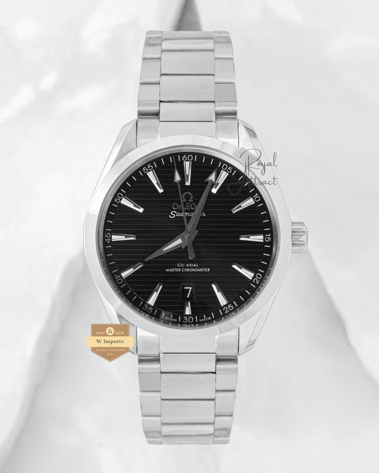 New Collection Silver With Black Texture Dial Automatic Watch For Men