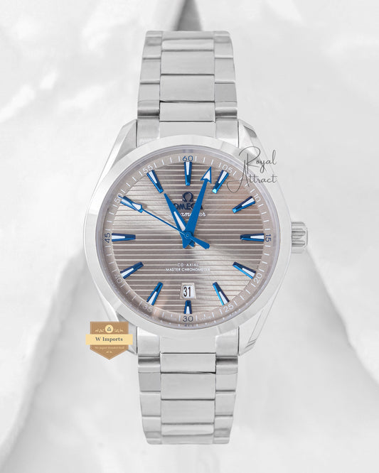 New Collection Silver With Gray Dial Automatic Watch For Men