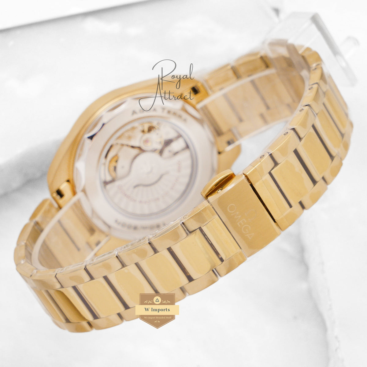 Latest Collection Yellow Gold With Green Dial Automatic Watch For Men