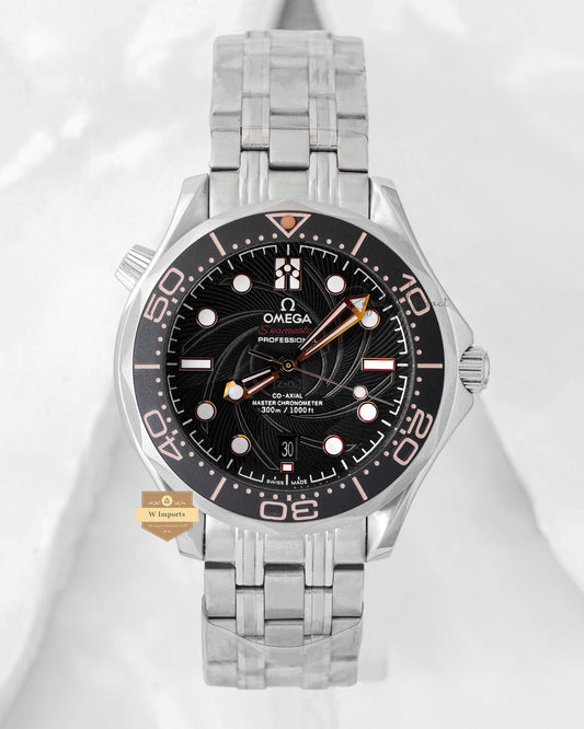 Latest Collection Silver With Black Dial Automatic Luxury Watch For Men