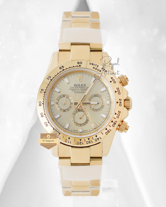 Latest Collection Chronograph 40 All Yellow Gold With Dial V3 Factory