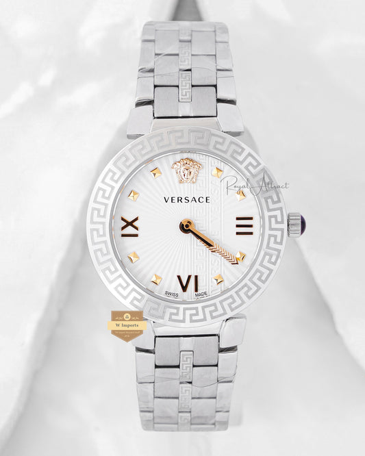 Latest Collection Silver With White Dial Ladies Watch