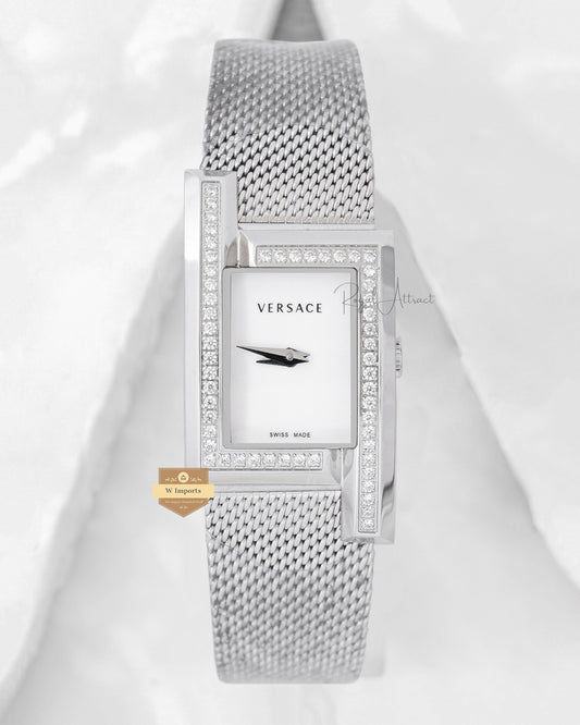 Latest Collection All Silver With Dial Ladies Watch