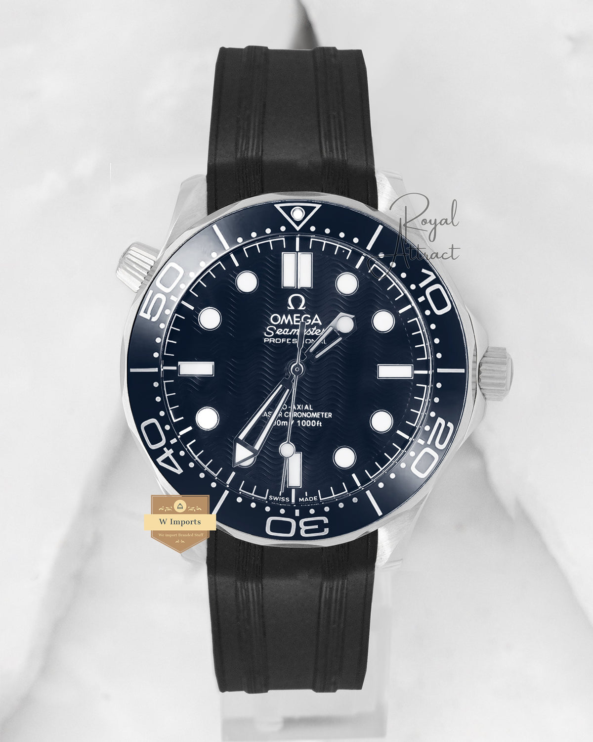 Latest Collection Silver With Blue Dial Automatic Watch For Men