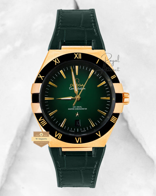Latest Collection Silver Case With Green Dial Automatic Watch