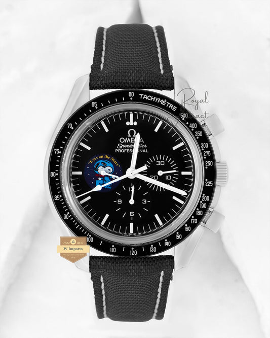 Latest Collection Silver Case With Black Dial & Nylon Strap For Men