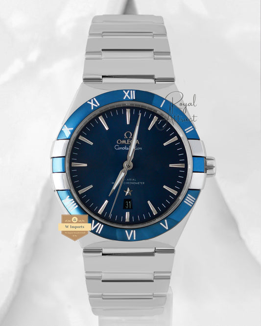 Latest Collection Silver With Blue Dial Automatic Watch For Men