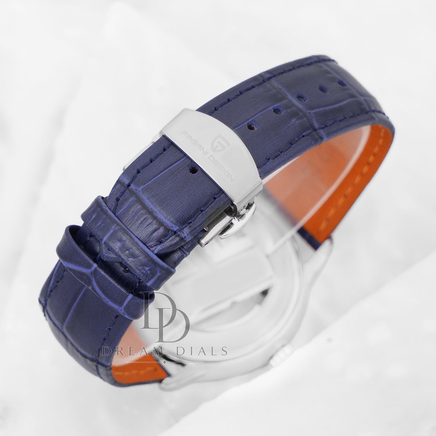 Pagani Design Blue Leather Strap Pd-1796