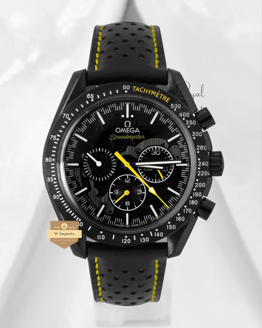 Latest Collection All Black Case With Dial & Hole Leather Strap