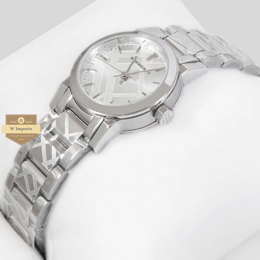 LATEST COLLECTION SILVER WITH WHITE DIAL LADIES WATCH