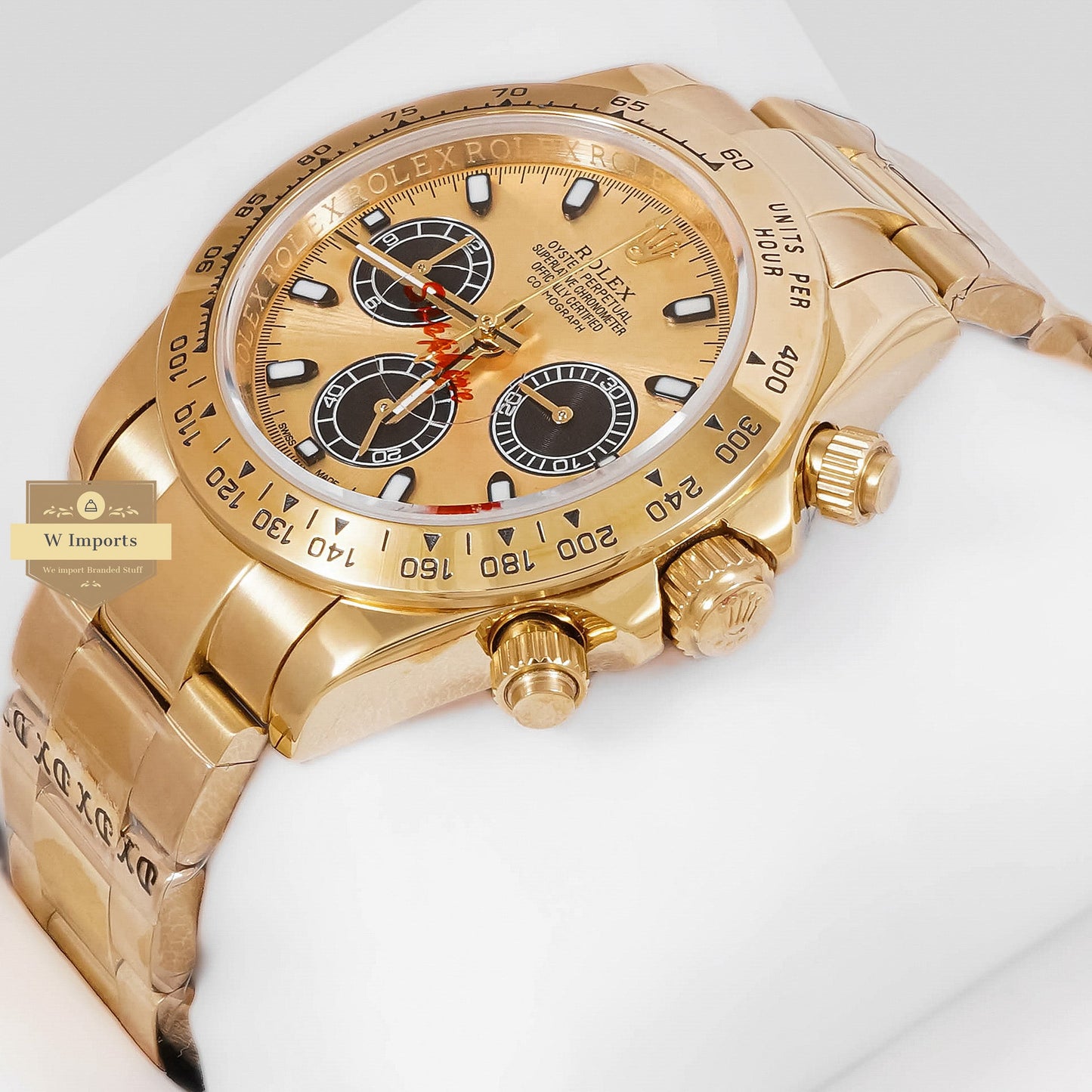 LATEST COLLECTION CHRONOGRAPH 40 ALL YELLOW GOLD WITH DIAL ZR FACTORY