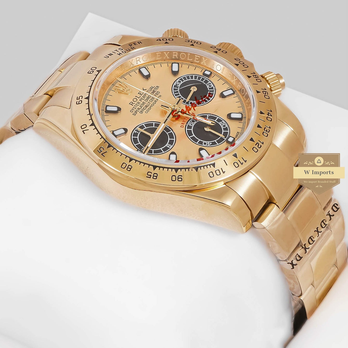 LATEST COLLECTION CHRONOGRAPH 40 ALL YELLOW GOLD WITH DIAL ZR FACTORY