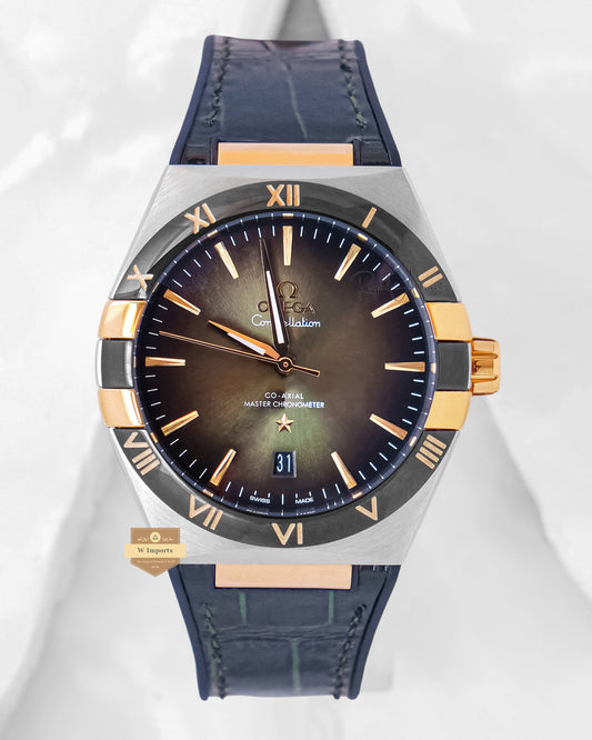 Latest Collection Silver Case With Olive Green Dial Automatic Watch