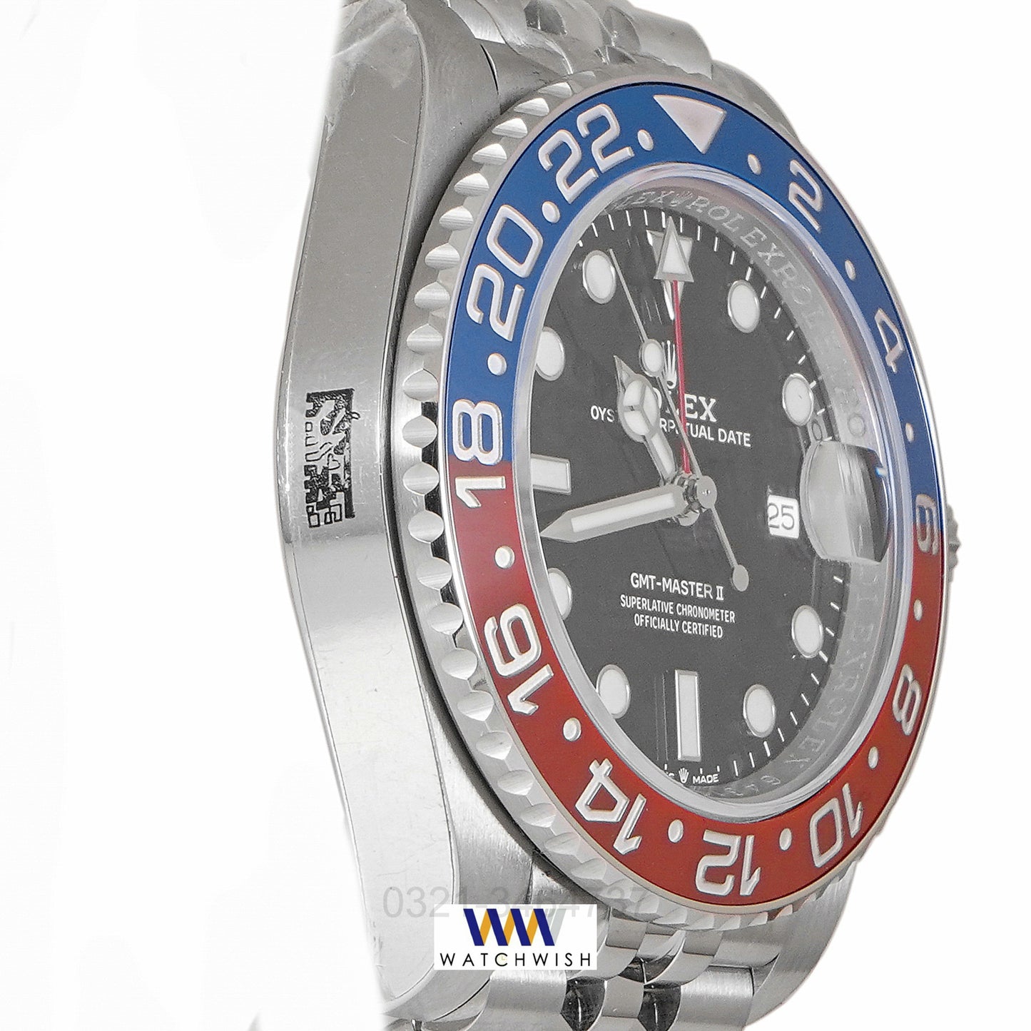 LATEST COLLECTION SILVER PREMIUM GMT AR MADE AUTOMATIC WATCH