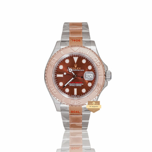 LATEST COLLECTION 42 TWO TONE ROSE GOLD WITH CHOCOLATE BROWN DIAL AUTOMATIC WATCH EW MADE