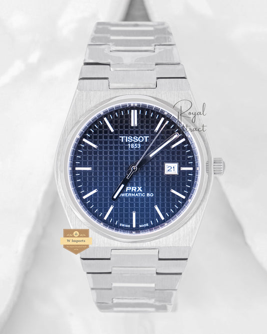 Latest Collection Premium Prx Silver With Shaded Texture Dial Automatic Watch