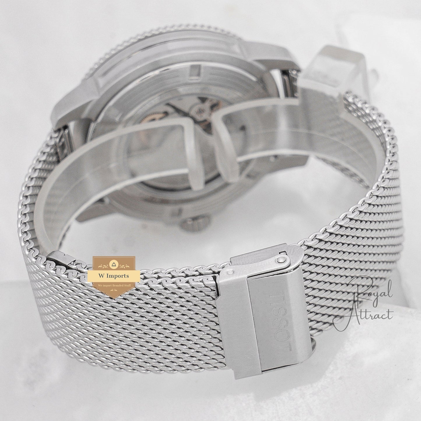Latest Collection Silver Stainless Steel With Green Dial Automatic Watch
