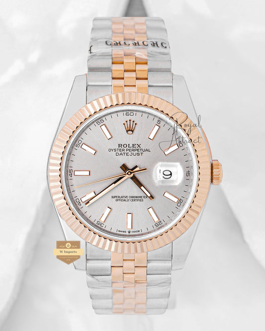 Latest Collection 41 Two Tone Yellow Gold With Gray Dial Automatic Watch Bp Made