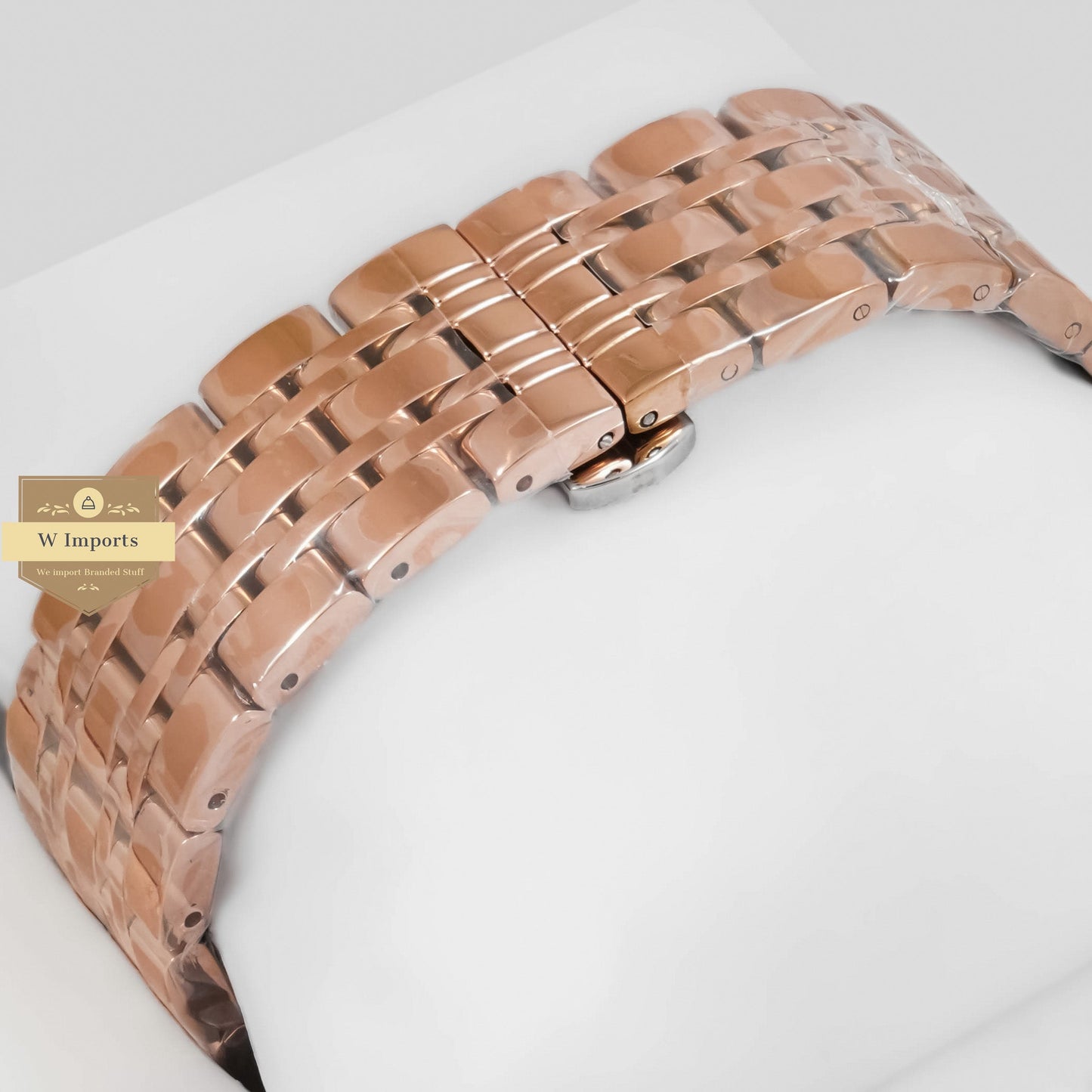 LATEST COLLECTION ROSE GOLD SKELETON TRANSPARENT DIAL AUTOMATIC WATCH