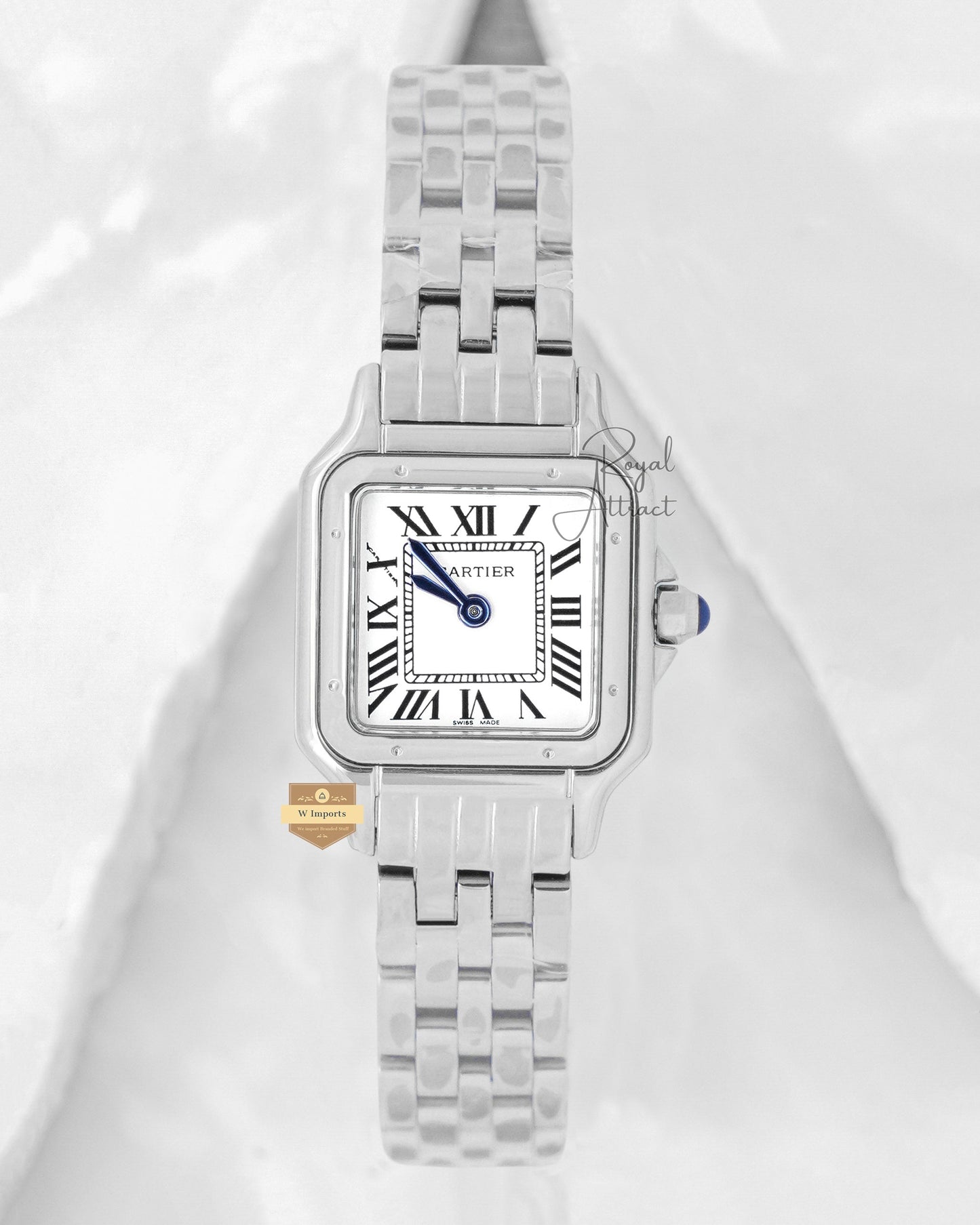 Latest Collection Silver With White Dial Ladies Watch