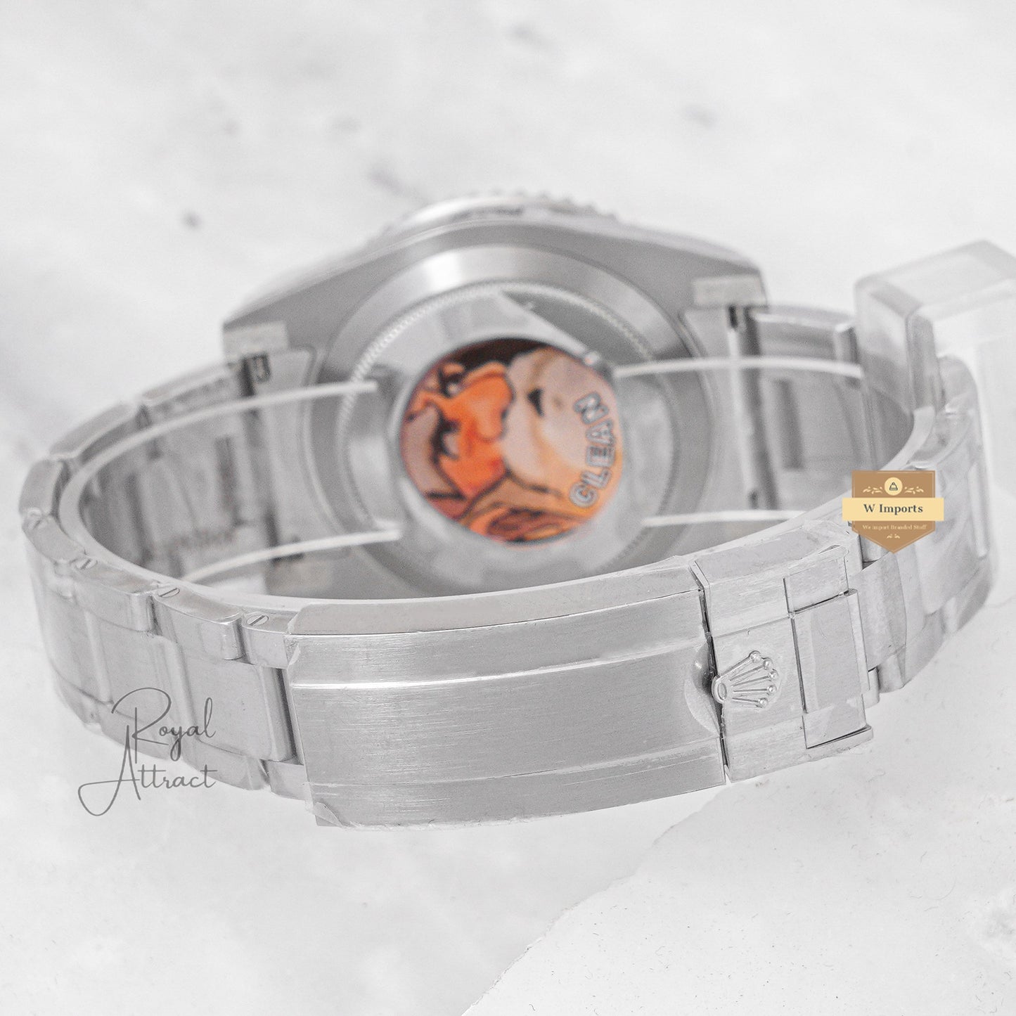 LATEST COLLECTION SILVER PREMIUM CLEAN MADE AUTOMATIC WATCH