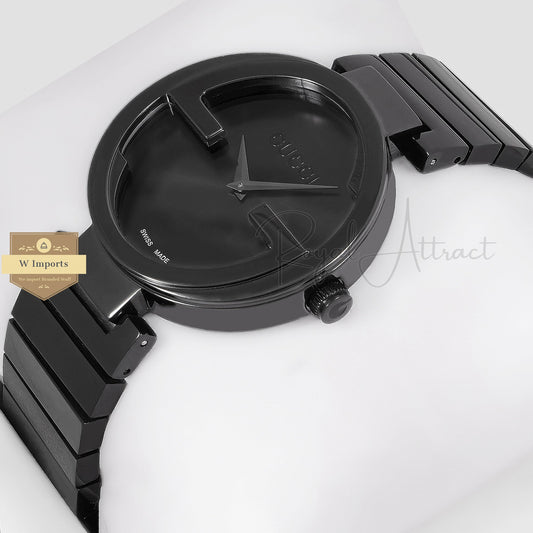 LATEST COLLECTION ALL BLACK WITH DIAL UNISEX WATCH