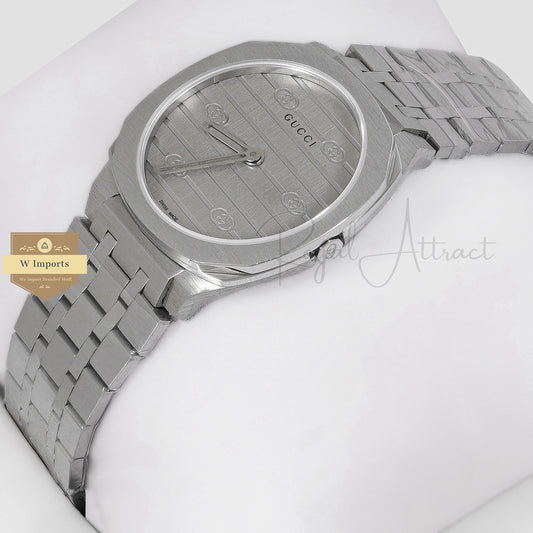 LATEST COLLECTION ALL SILVER WITH DIAL LADIES WATCH