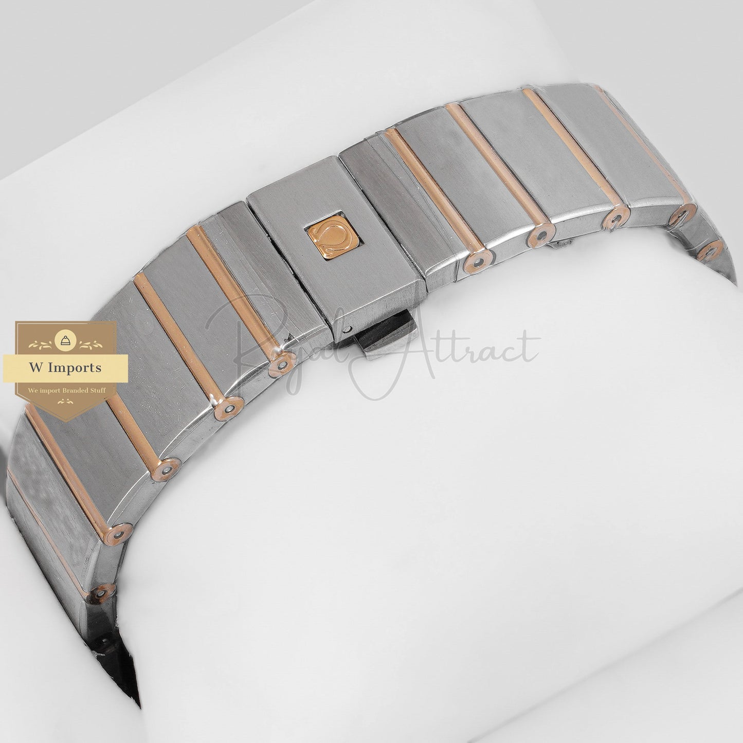 Latest Collection 38mm Two Tone Yellow Gold With White Dial Watch For Men