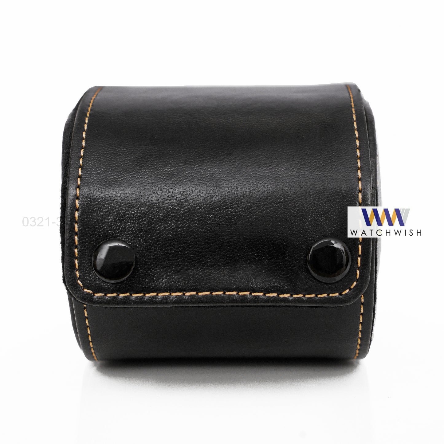 Luxury Black Leather Watch Box