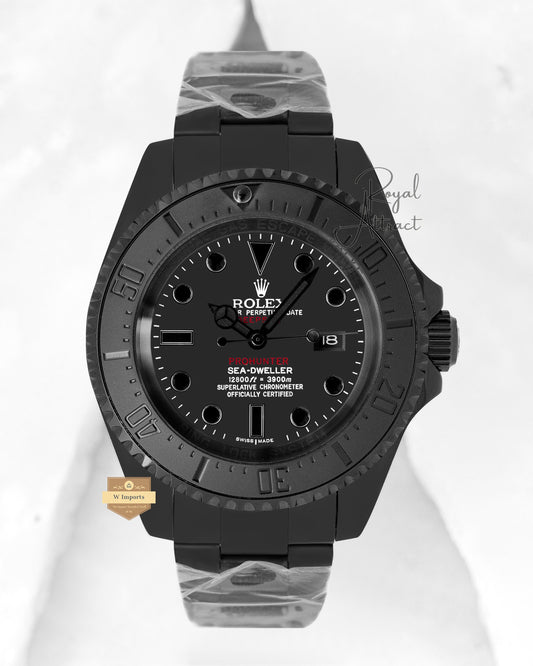 Latest Collection 43 All Black Stainless Steel Automatic Watch ZR Factory