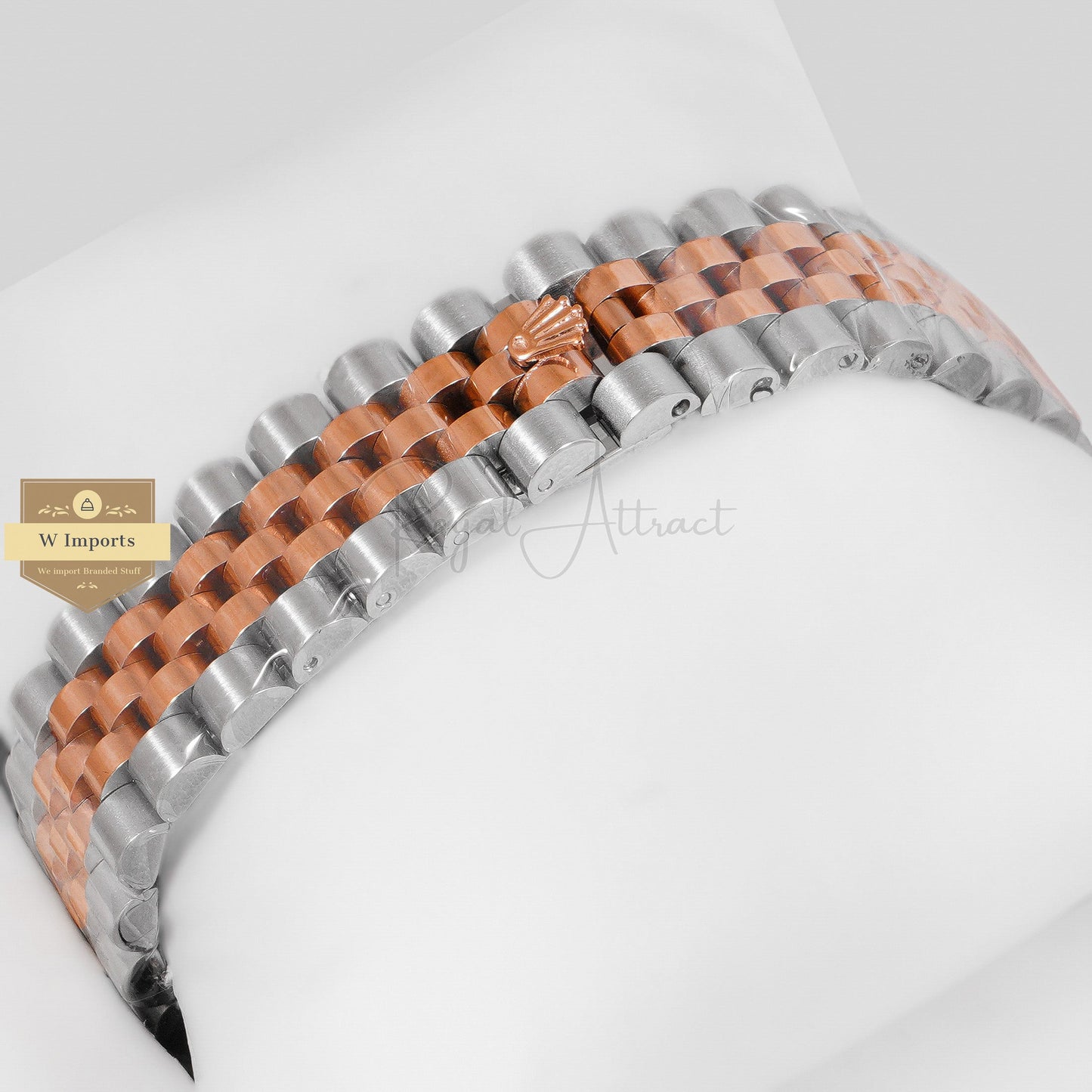 Latest Collection 36 Two Tone Rose Gold With Black Dial Stone Bezel &  Automatic Watch ZR Factory