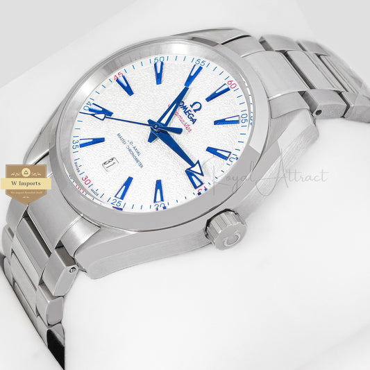 LATEST COLLECTION SILVER WITH WHITE DIAL AUTOMATIC WATCH