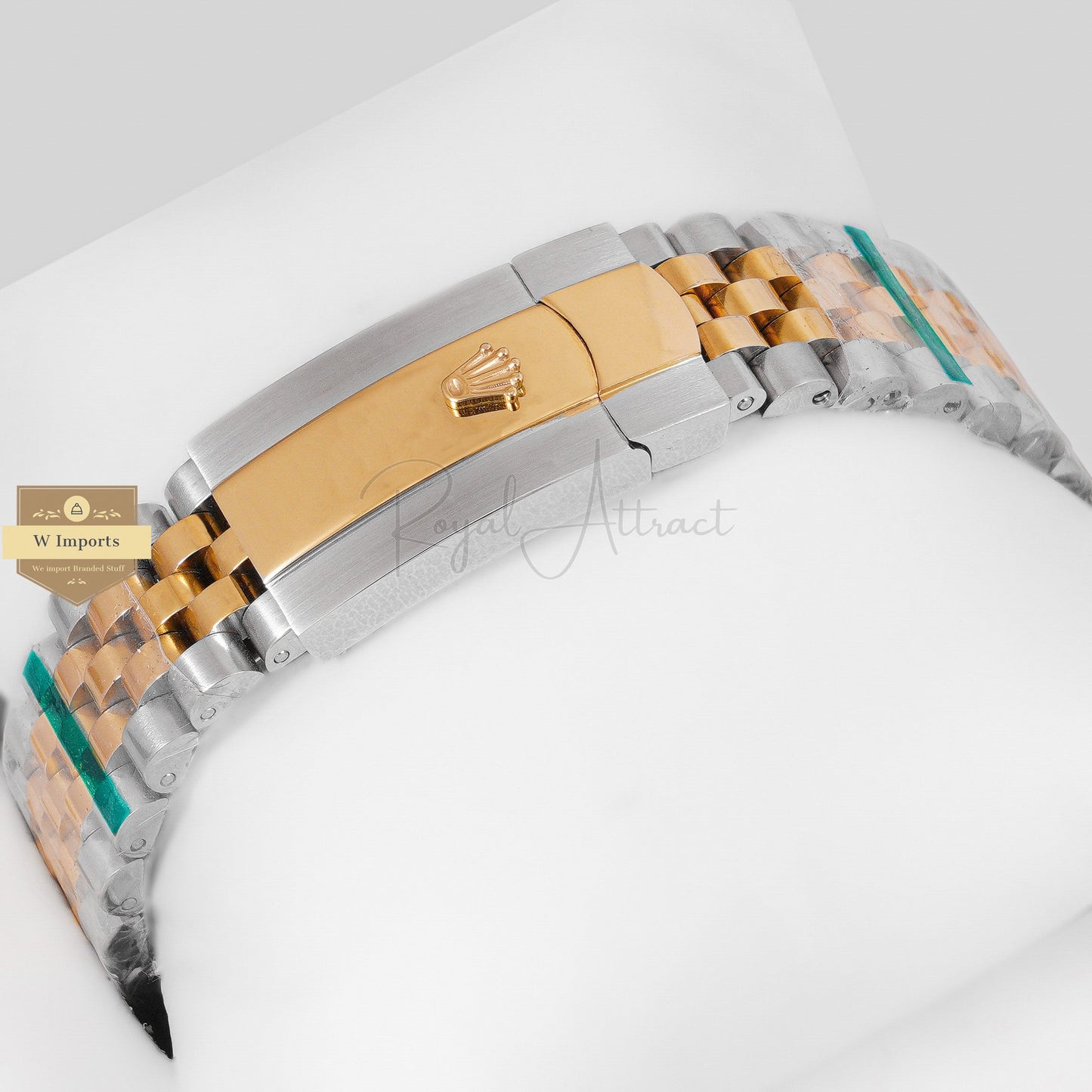 Latest Collection 41 Two Tone Yellow Gold With White Dial Roman Index Automatic Watch YZ Factory Made