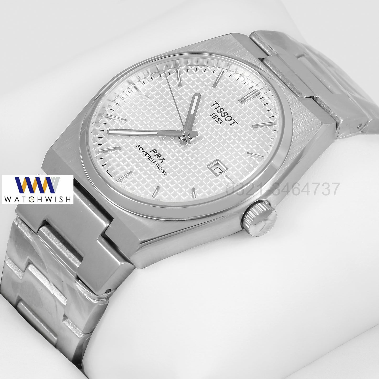 Latest Collection PRX All Silver Stainless Steel Automatic Watch