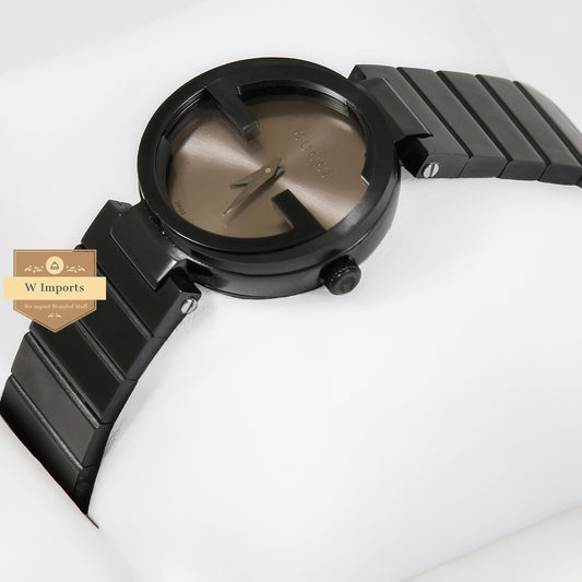 Latest Collection G Black With Brown Dial Ladies Watch