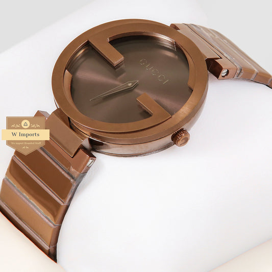 Latest Collection All Brown With Dial Unisex Watch