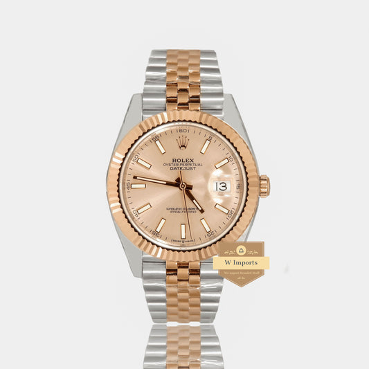 Latest Collection 41 Two Tone Rose Gold With Dial Automatic Watch EW Made