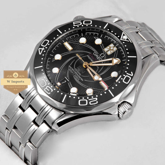 Latest Collection Silver With Black Dial Automatic Watch