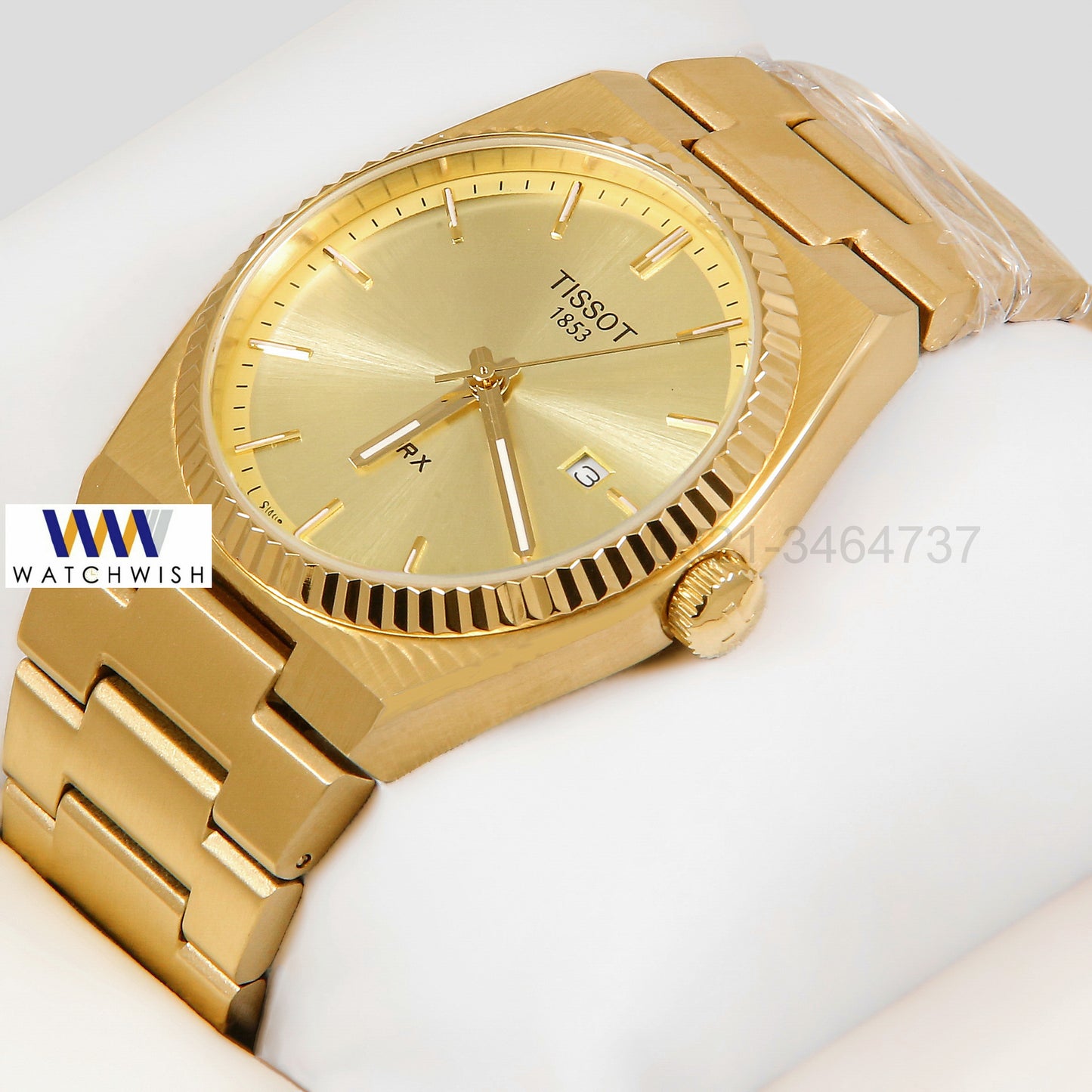 Latest Collection PRX All Yellow Gold With Dial Chain Watch