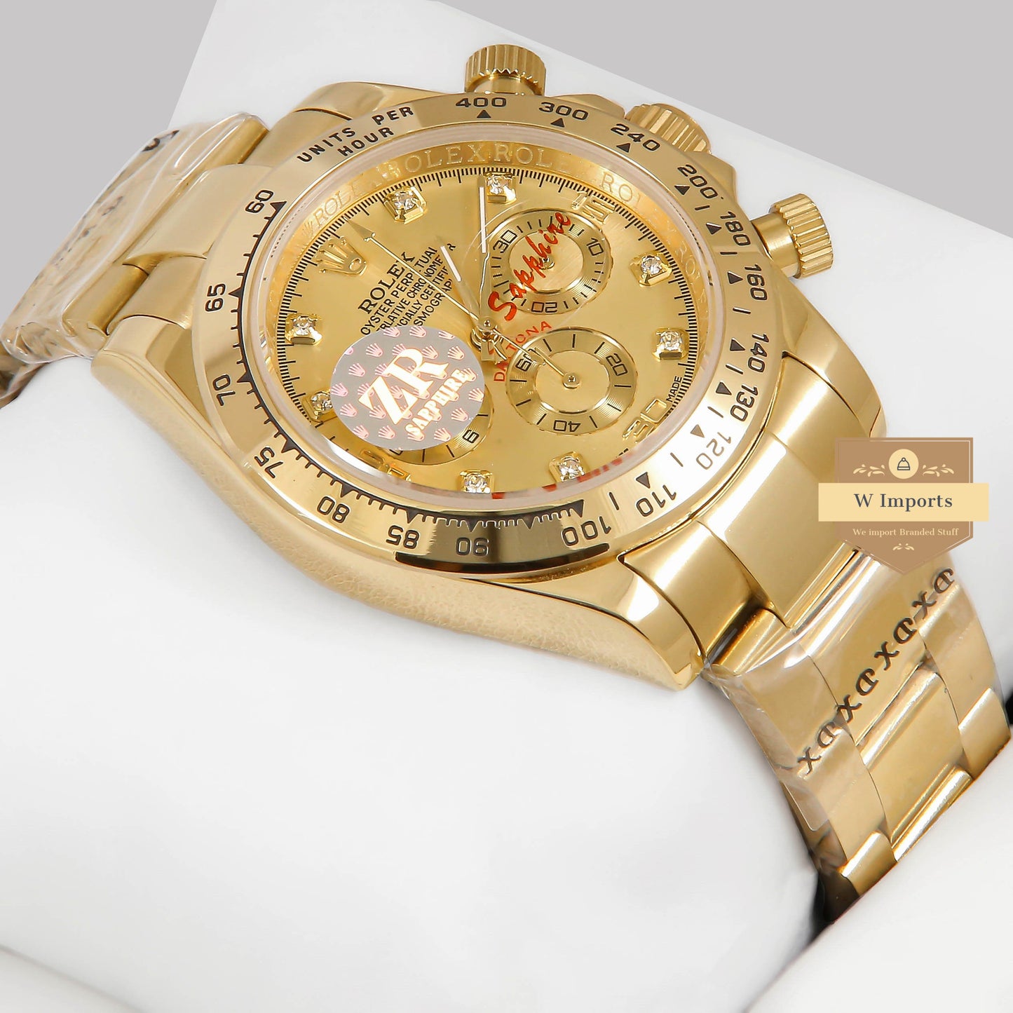 LATEST COLLECTION CHRONOGRAPH 40 ALL YELLOW GOLD WITH DIAL ZR FACTORY