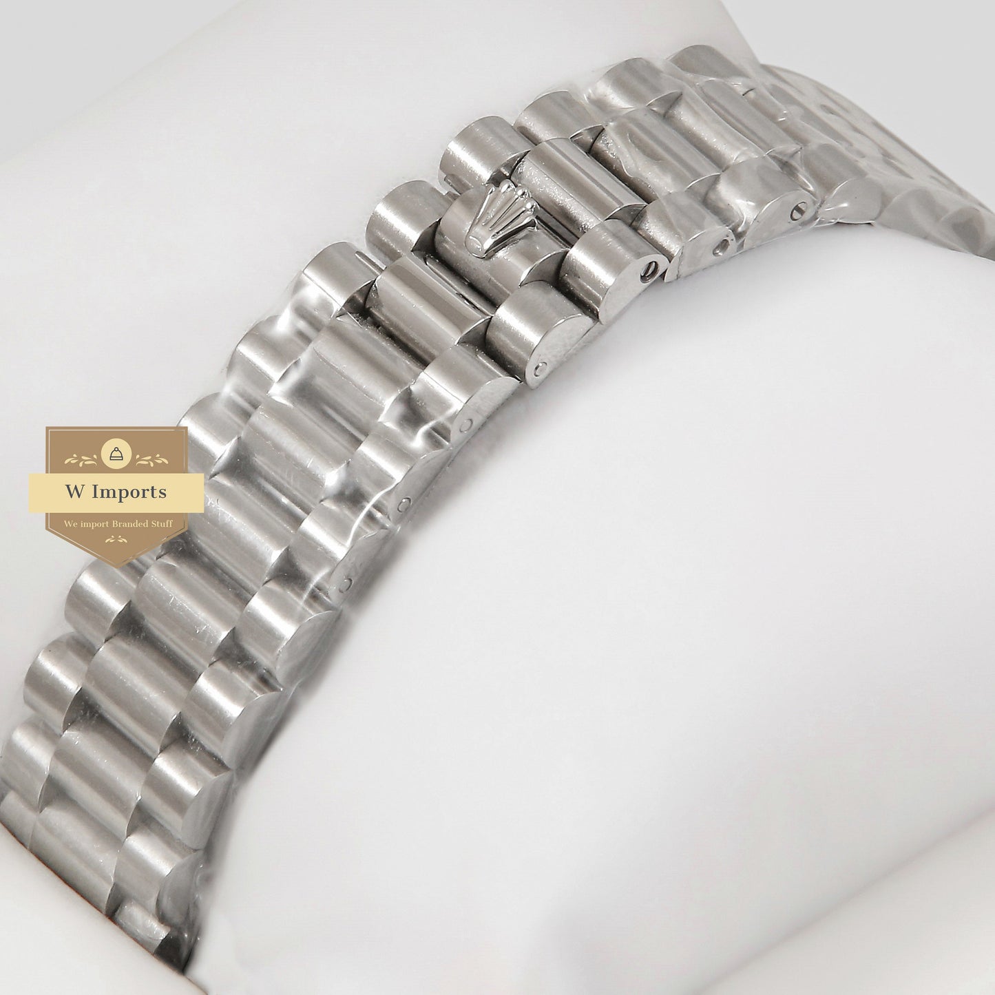 LATEST COLLECTION 40 SILVER CHAIN WITH WHITE FLUTED BEZEL AUTOMATIC WATCH ZR FACTORY