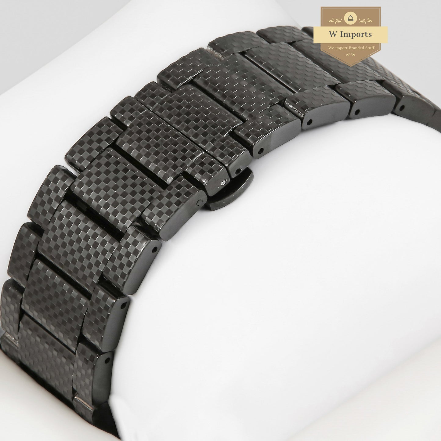 LATEST COLLECTION CHRONOGRAPH ALL BLACK WITH DIAL CHAIN WATCH